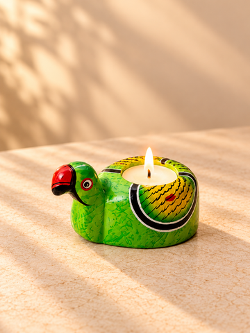 Parrot Tea Light Holders