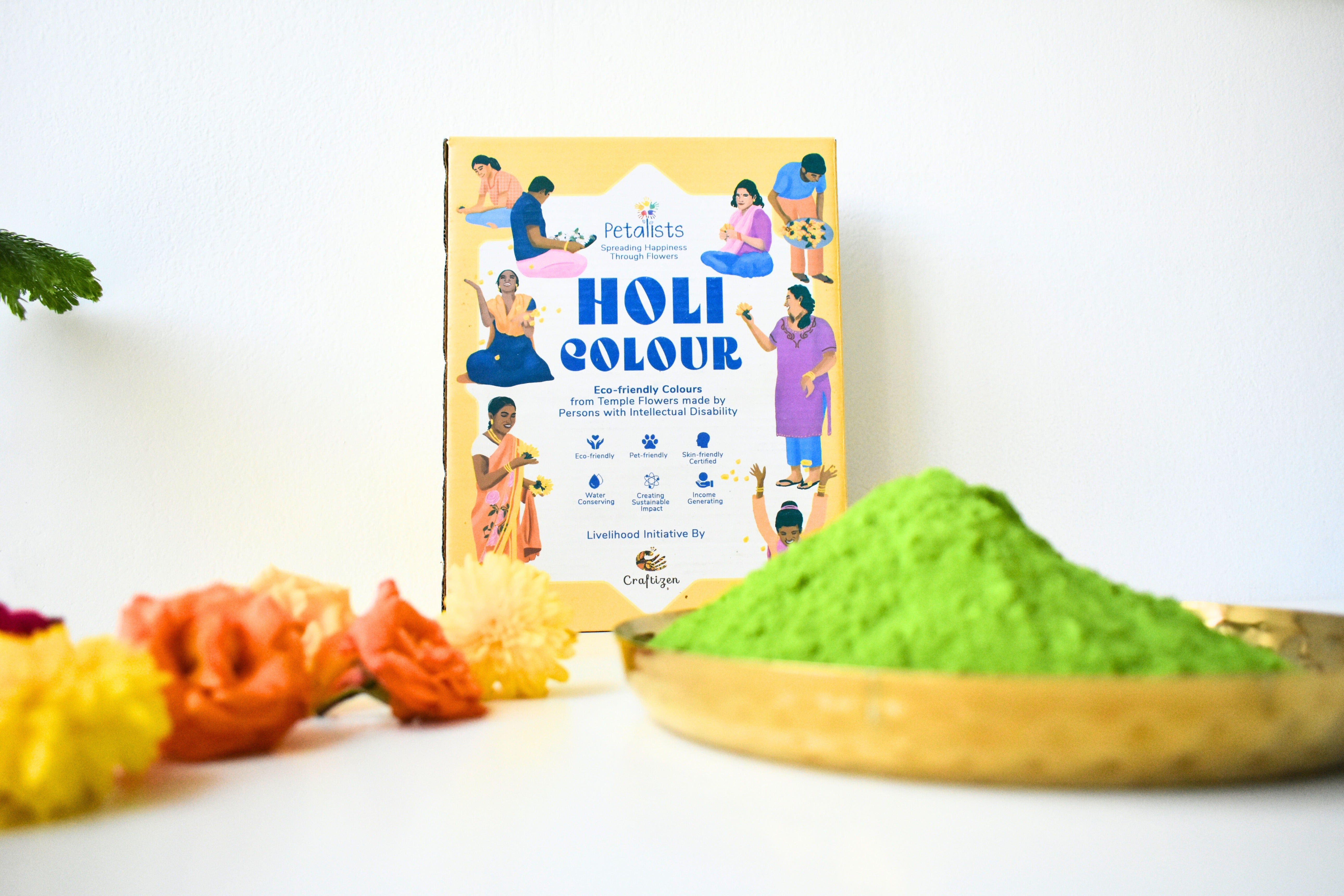 Petalists Ecofriendly Holi Colours - 1KG