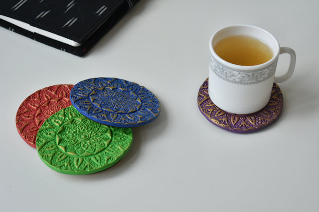 Flo-Dust Coasters (Set of 4)