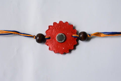 Flo-dust Rakhi and Lumba set