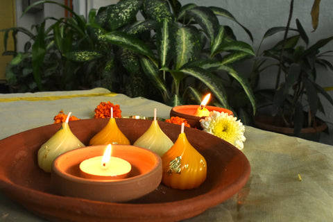 Festive Modak Candle (unscented)
