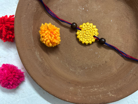 Flo-dust Rakhi and Lumba set