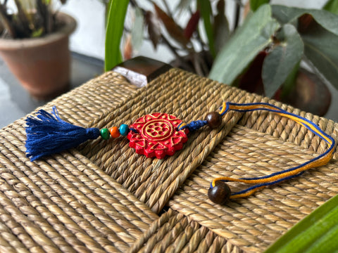 Flo-dust Rakhi and Lumba set