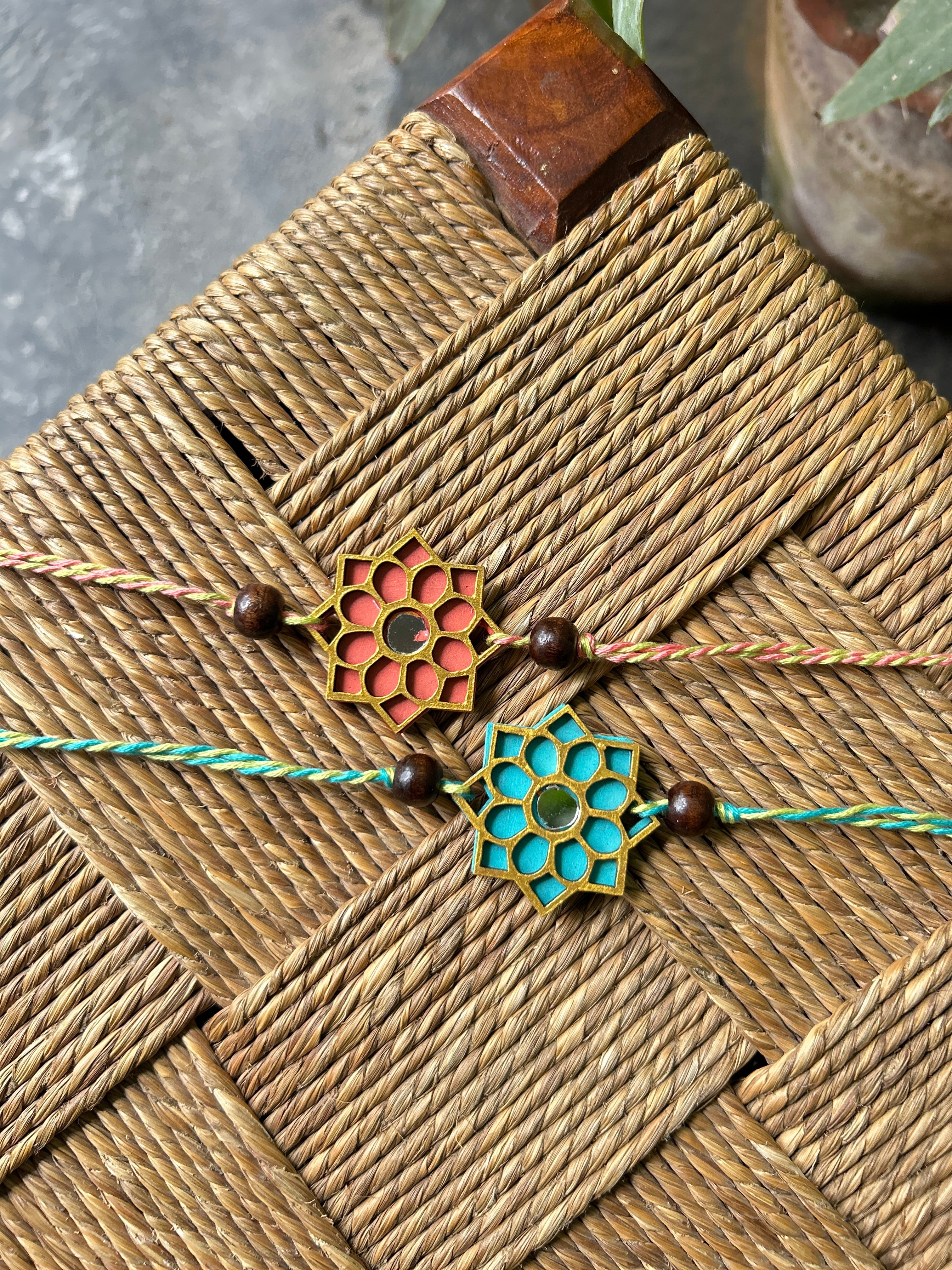 Eco-friendly Premium Rakhis: Recycled Wood