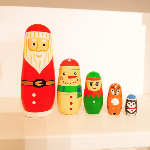 Christmas Nesting Doll