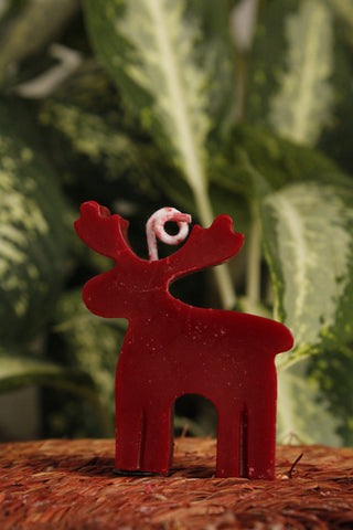 Christmas Deer Candle