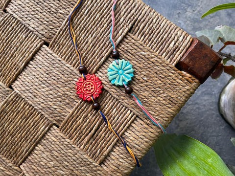 Flo-dust Rakhis - Flower Pop Range