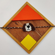 Handmade Crochet Rakhi - Dog