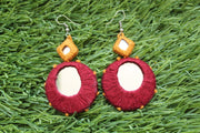 French Knotted Orb Earrings