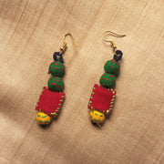 Kantha Millipede Earrings