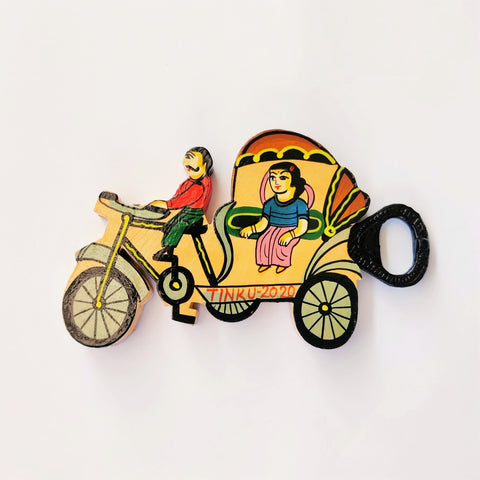 Cycle Rickshw Bottle Opener