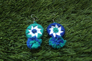 Pom-pom Star Earrings