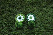 Pom-pom Star Earrings