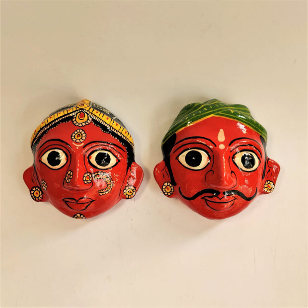 Cheriyal Mask Pair
