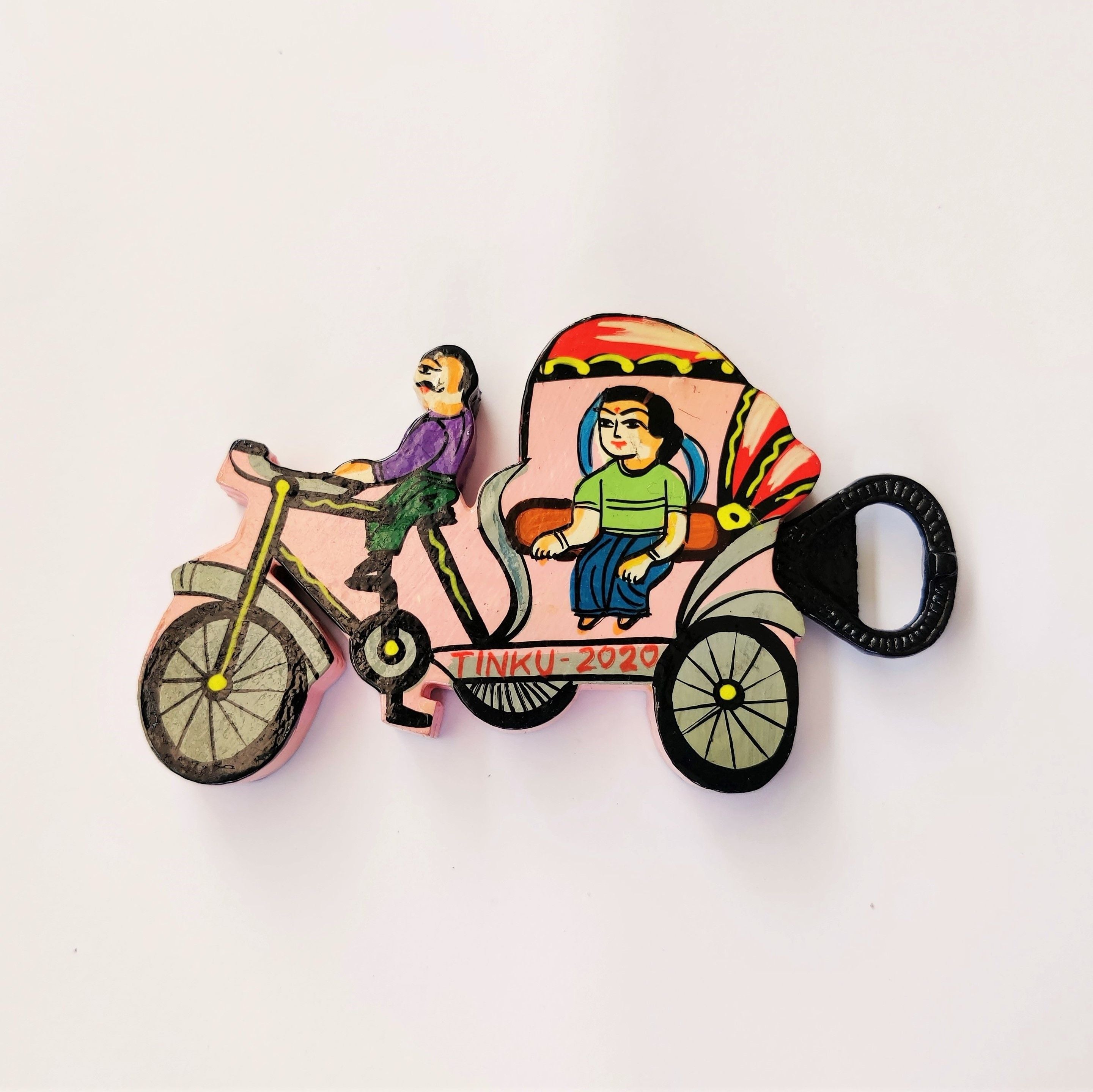 Cycle Rickshw Bottle Opener